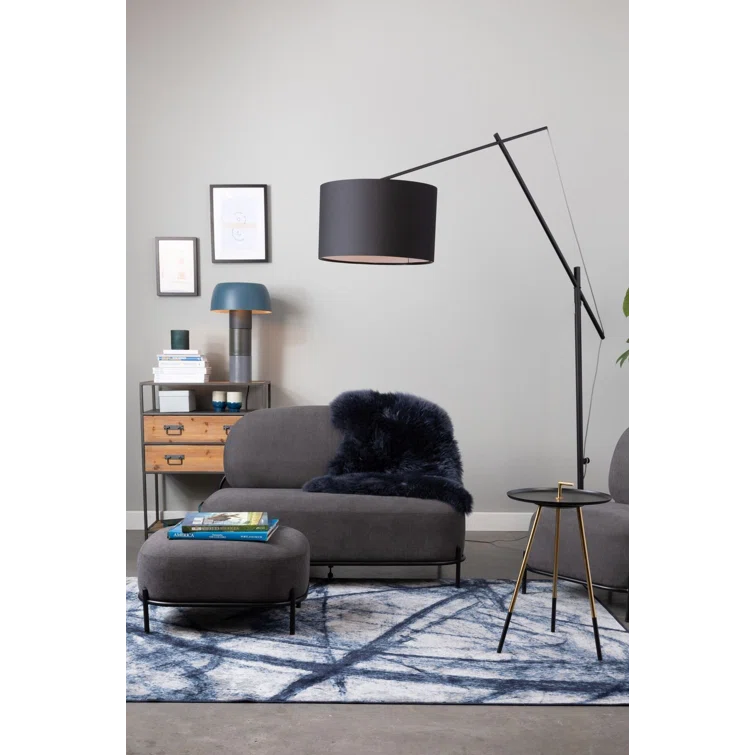 Tokio 83'' Black Task Floor Lamp