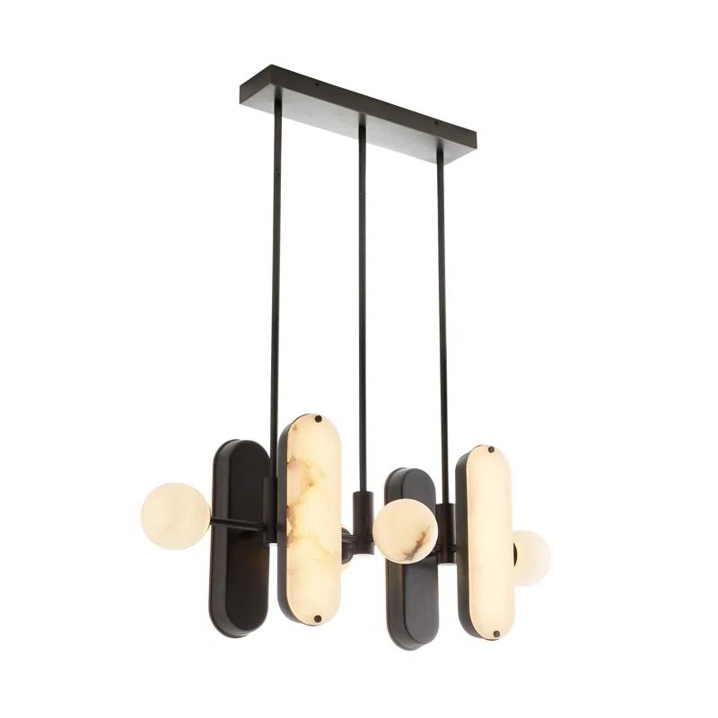 Maradona Pendant Light by Arteriors - Bronze / 38" W