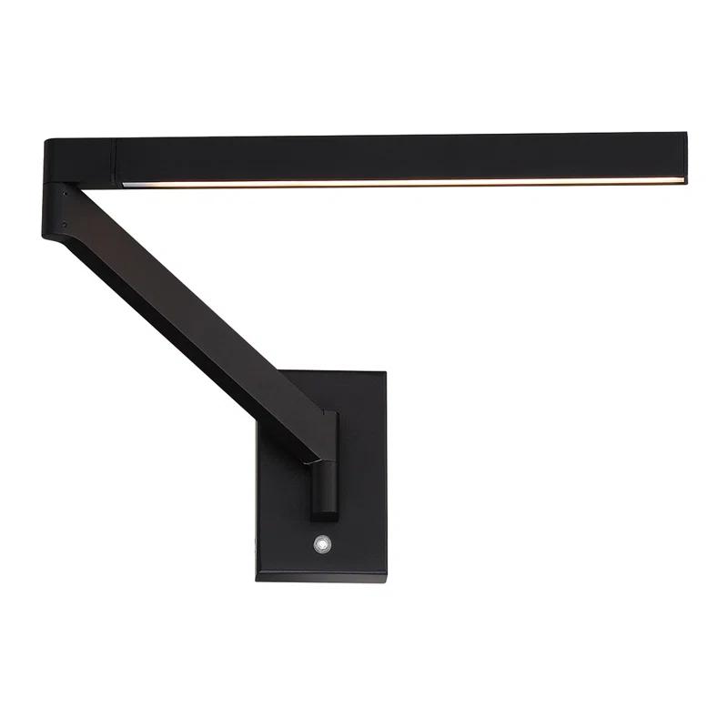Joziah Single Light Aluminum Dimmable LED Swing Arm Sconce