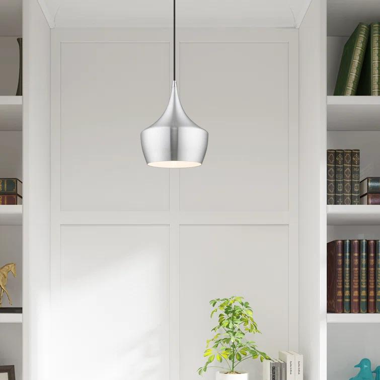 Schultz Single Light Metal Dimmable Pendant
