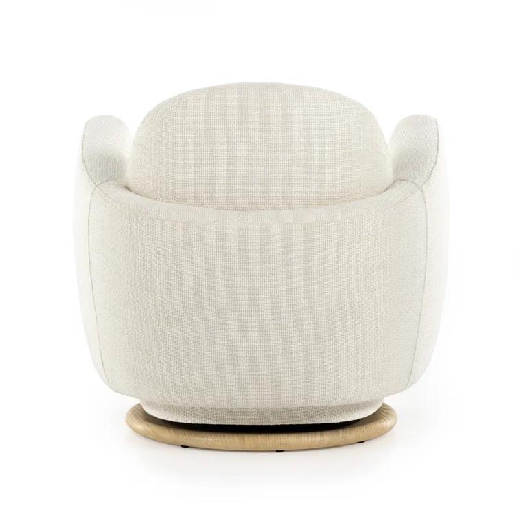 Nikita Swivel Chair - White