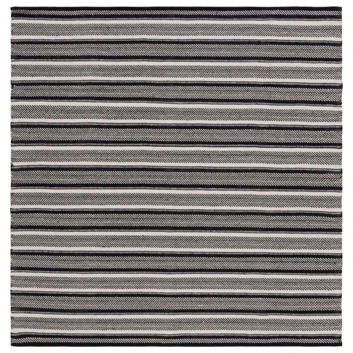 Annia Flat Weave Cotton Striped Rug