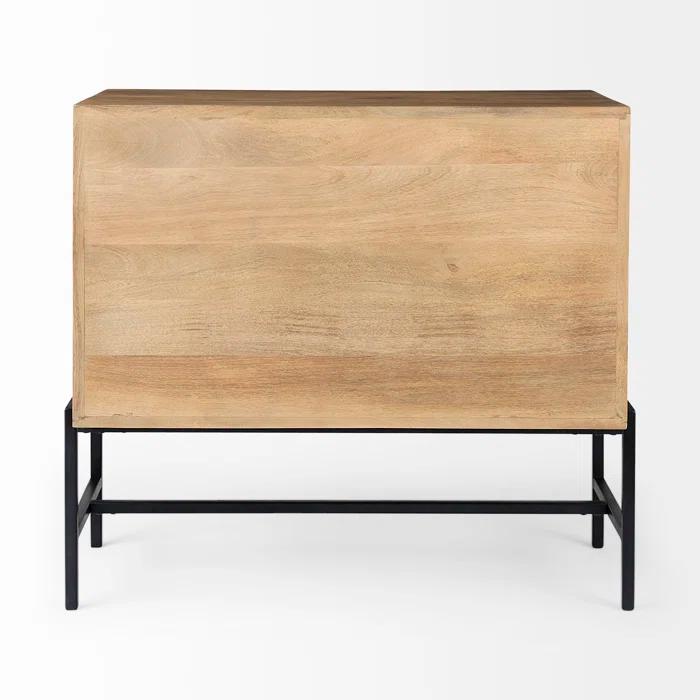 Warner Solid Wood Storage Cabinet