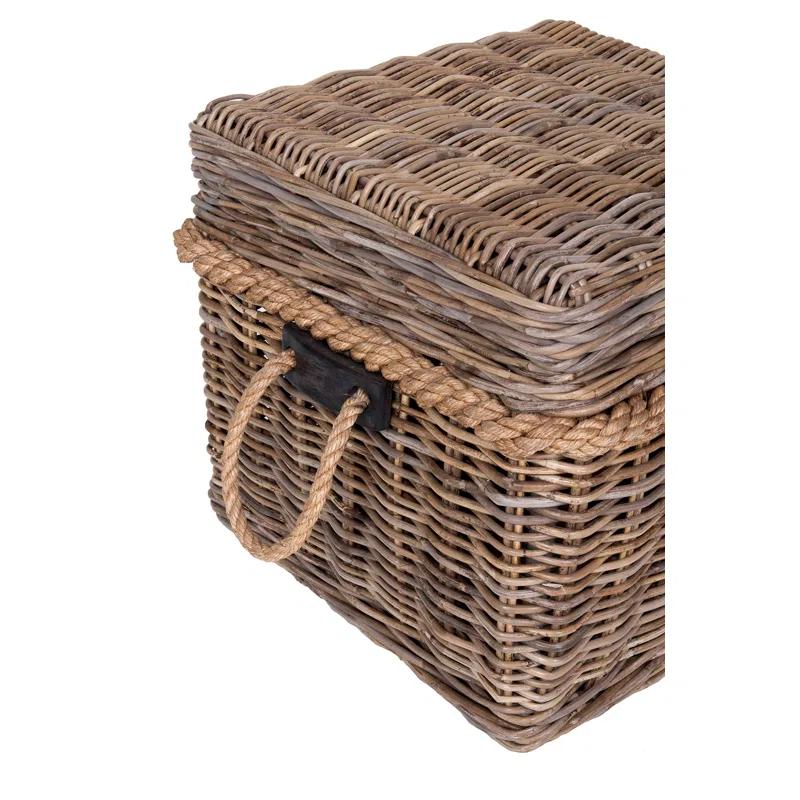 Rattan Storage Cube
