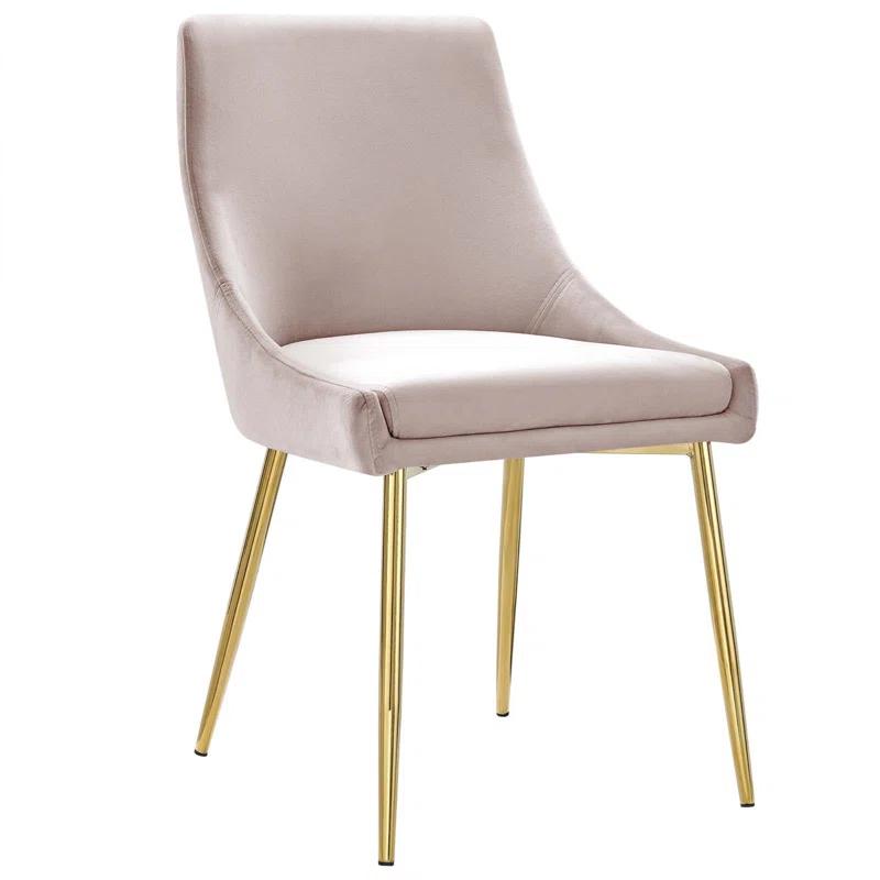 Modway Viscount Performance Velvet Dining Chairs (Set of 2)