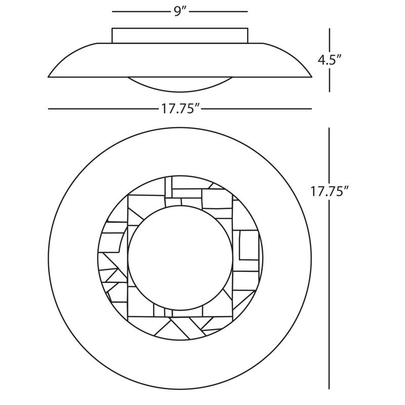 Deane Flush Mount (18")