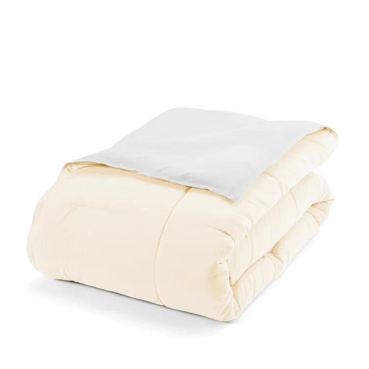 Reversible Down-Alternative Comforter Bedding Set