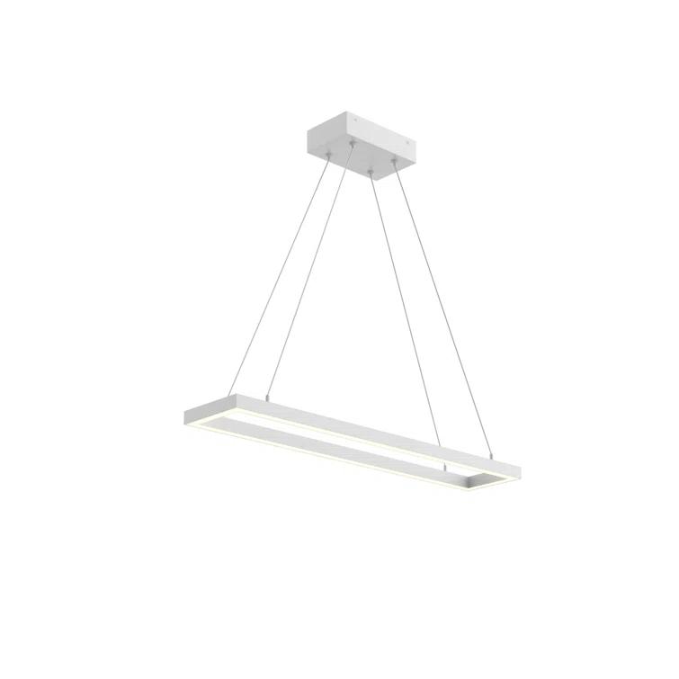 Kuzco Lighting Piazza Dimmable LED Square / Rectangle Chandelier