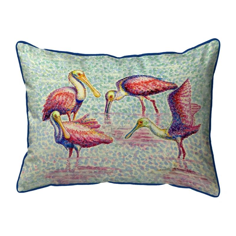 Betsy Drake Interiors No Decorative Addition Indoor/Outdoor Throw Pillow