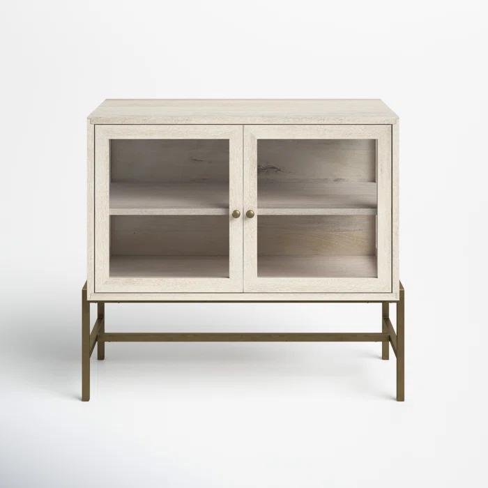 Warner Solid Wood Storage Cabinet
