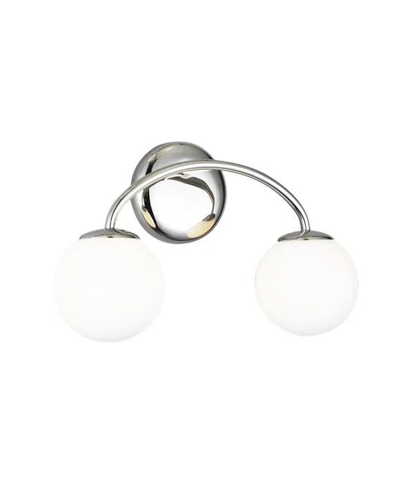 Galassia Vanity Light by AERIN - Polished Nickel / 2 Light