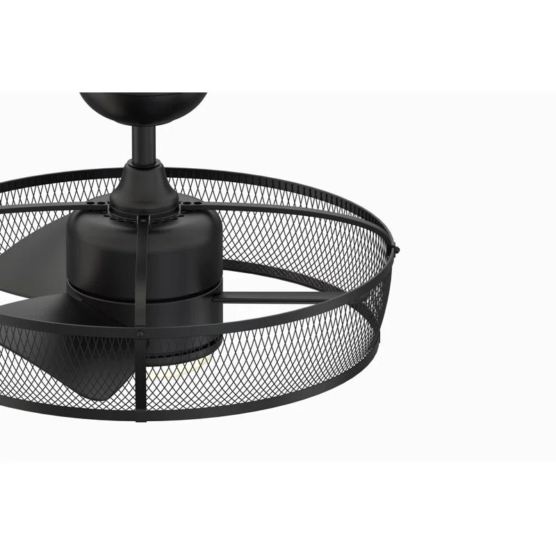 Henry Ceiling Fan With LED Light Kit (22")