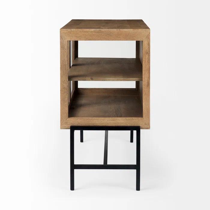 Warner Solid Wood Storage Cabinet
