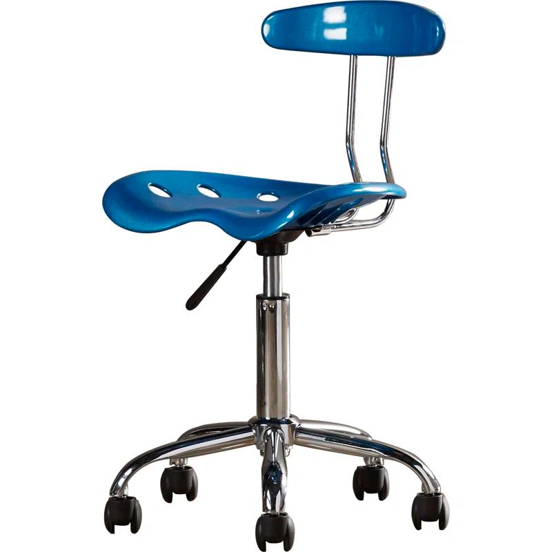 Flash Furniture Bonavant Adjustable Swivel Chair for Desk and Office with Tractor Seat