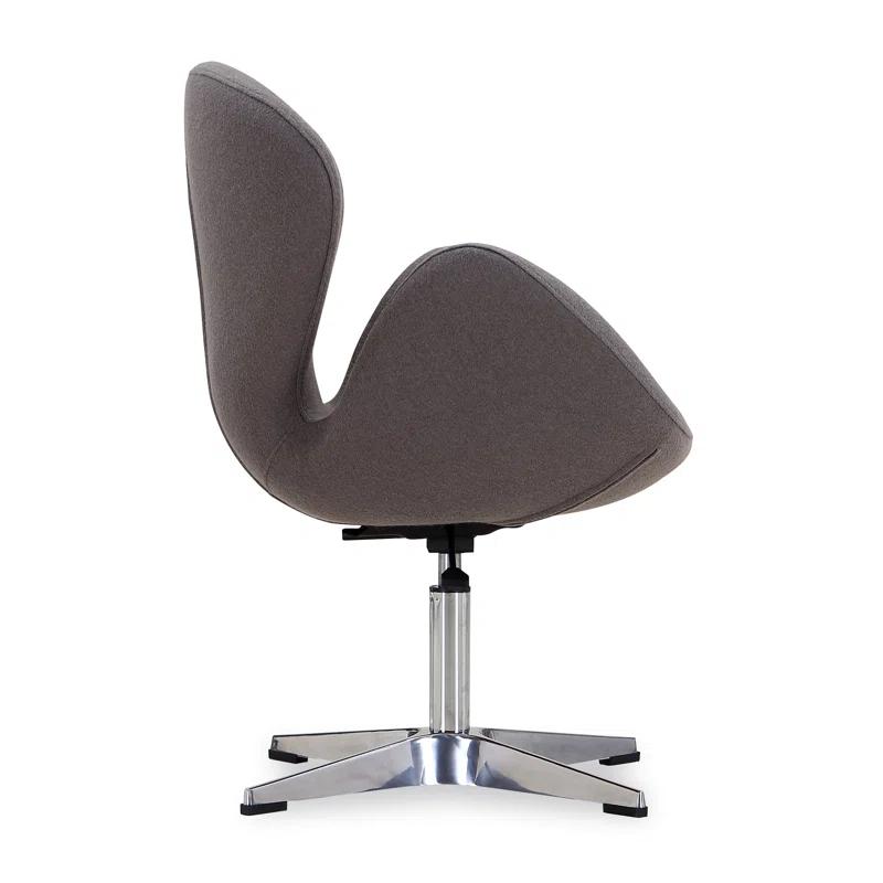 Skakke Upholstered Swivel Accent Chair