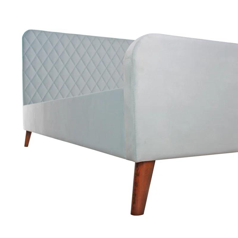 Better Home Products Roza Velvet Upholstered Queen Bed