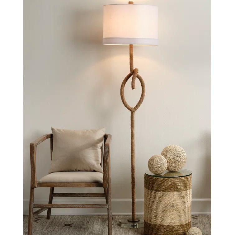 Jamie Young Company 70'' Natural/Clear Novelty Floor Lamp