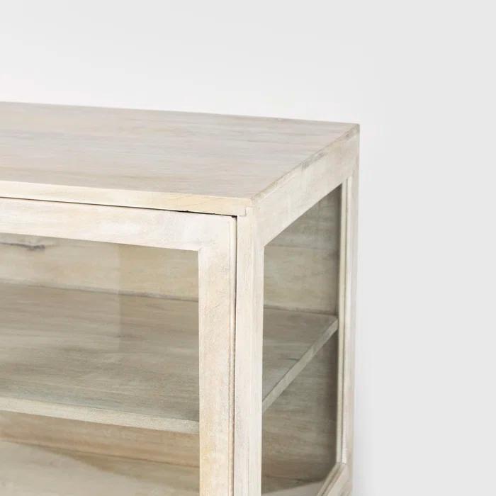 Warner Solid Wood Storage Cabinet