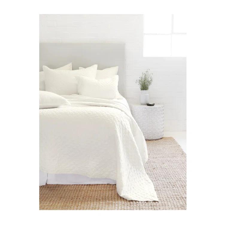 Hampton Quilted Sham by Pom Pom at Home - Cream / Standard