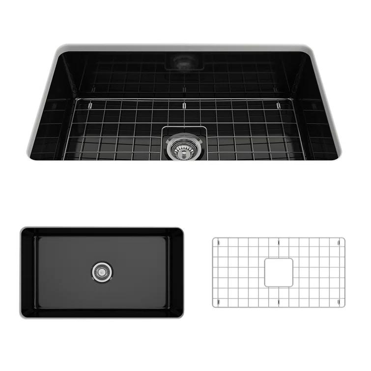 32'' L Farmhouse / Apron Fireclay Kitchen Sink