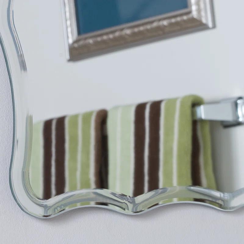 Willa Arlo™ Interiors Schulenburg Modern & Contemporary Frameless Accent Vanity Mirror