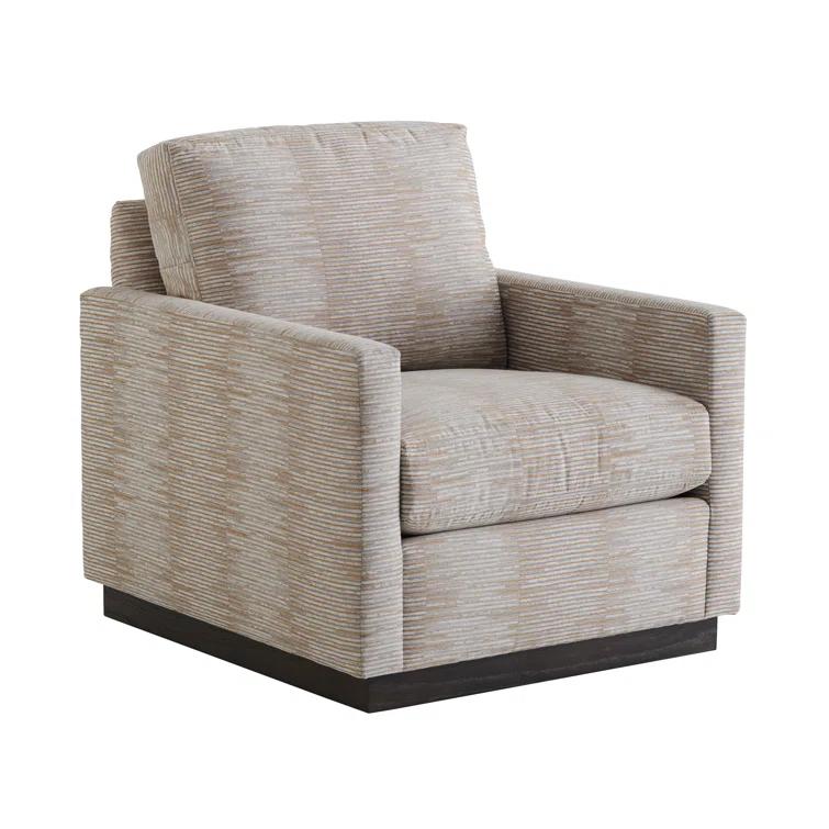 Barclay Butera Barclay Butera Upholstery Upholstered Swivel Armchair