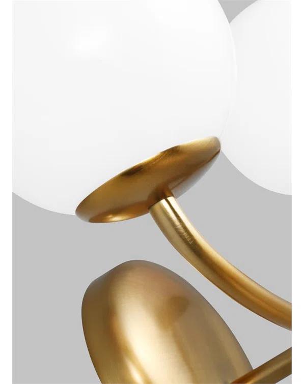 Galassia Vanity Light by AERIN - Burnished Brass / 2 Light