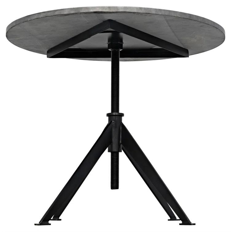 Matilo Round Concrete Outdoor Bistro Table