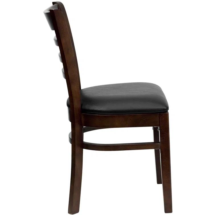 Red Barrel Studio® Ladder Back Wooden Restaurant Chair
