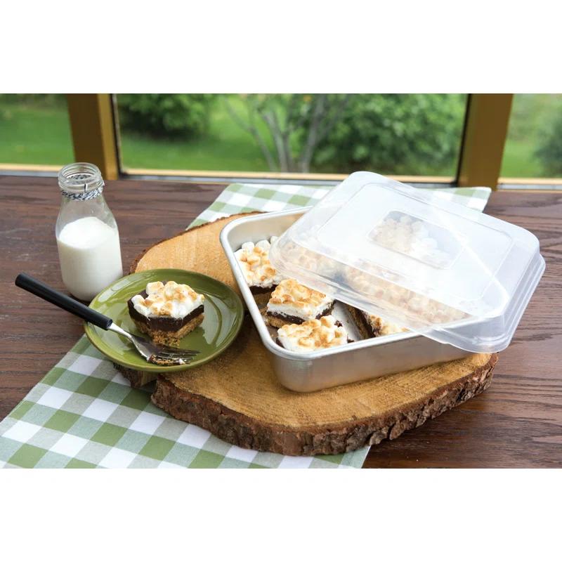 Nordic Ware Nordic Ware Natural Commercial Square Cake Pan with Lid