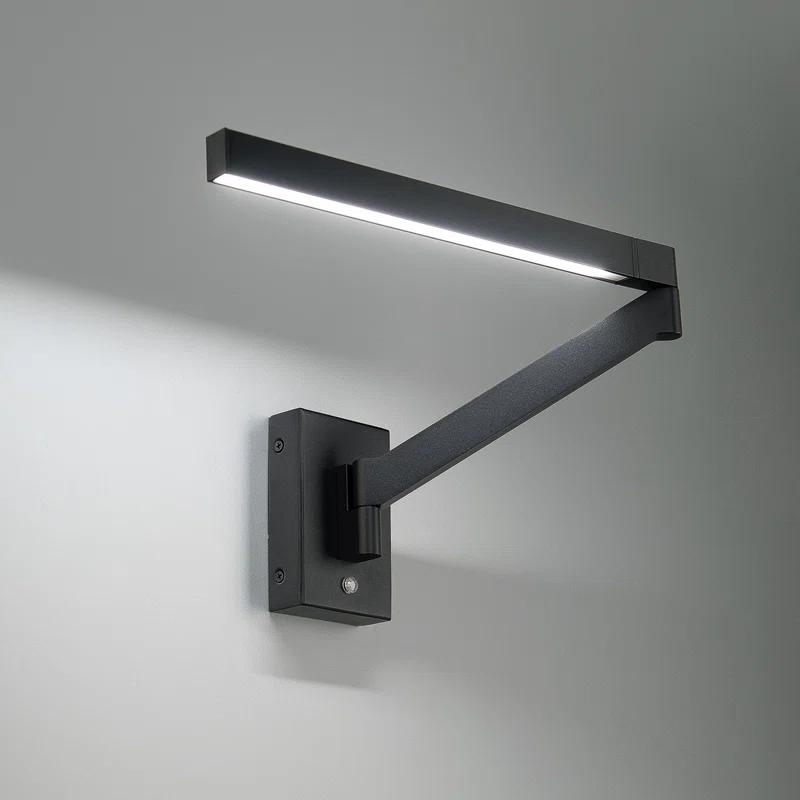 Joziah Single Light Aluminum Dimmable LED Swing Arm Sconce