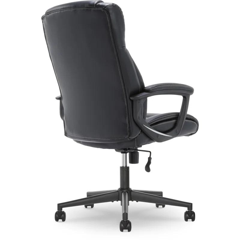 Serta Serta Connor Ergonomic Executive Office Chair with Layered Body Pillows and Contoured Lumbar