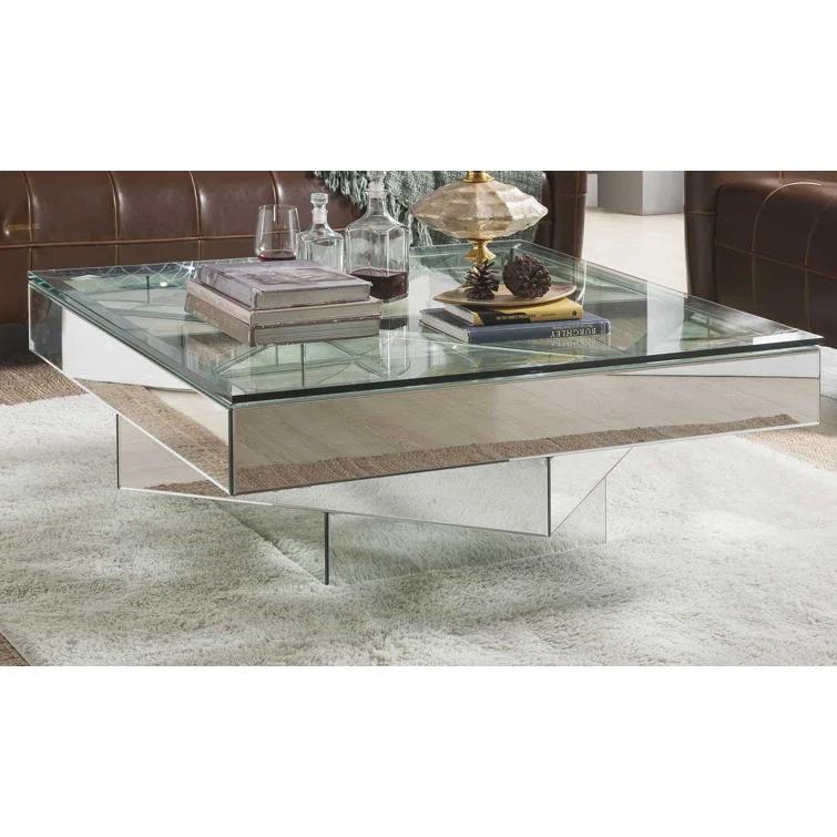 Aradia Glass Top Coffee Table