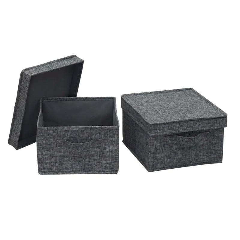 Household Essentials Household Essentials Fabric Bin (Set of 2)
