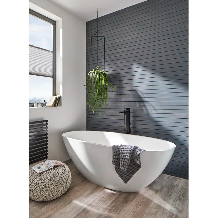 Metropol Freestanding Tub Filler Trim with Lever Handle and 1.75 GPM Handshower Trim Set Only