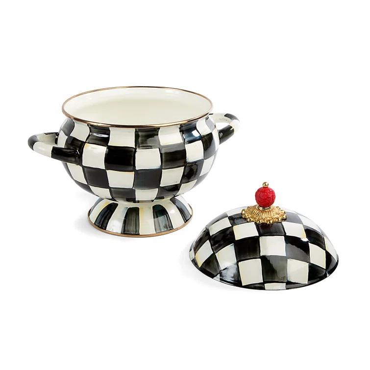 MacKenzie-Childs Courtly Check® Tureen