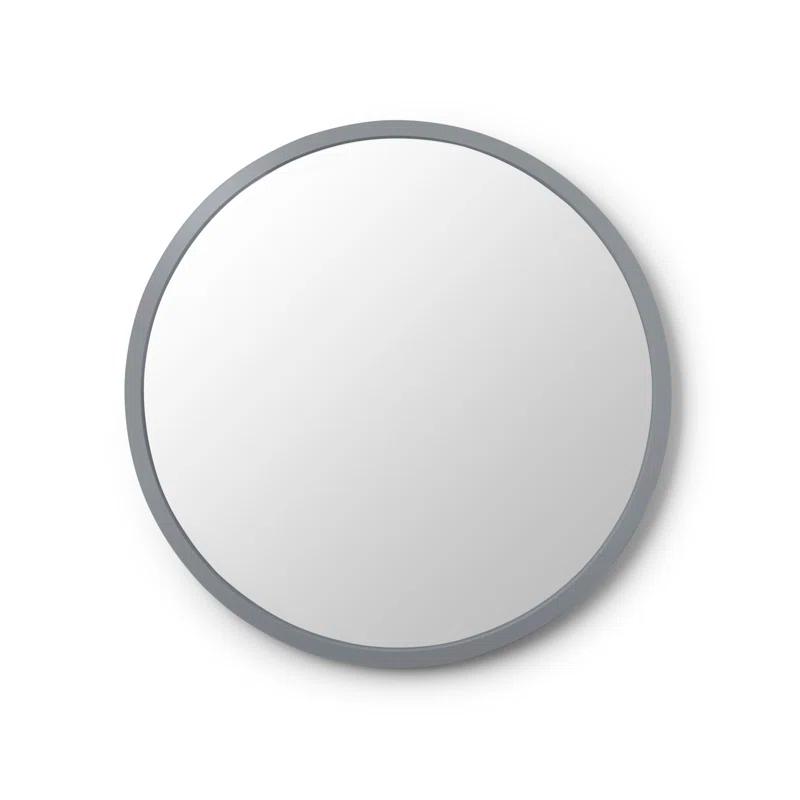 Hub Rubber Round Mirror