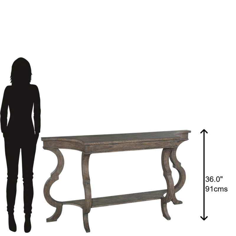 Stephens 64'' Solid Wood Console Table