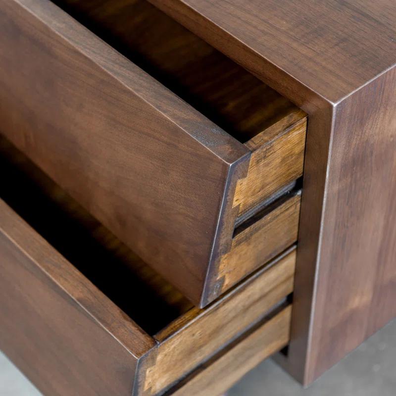 Virgo Solid Wood TV Stand for TVs up to 78"