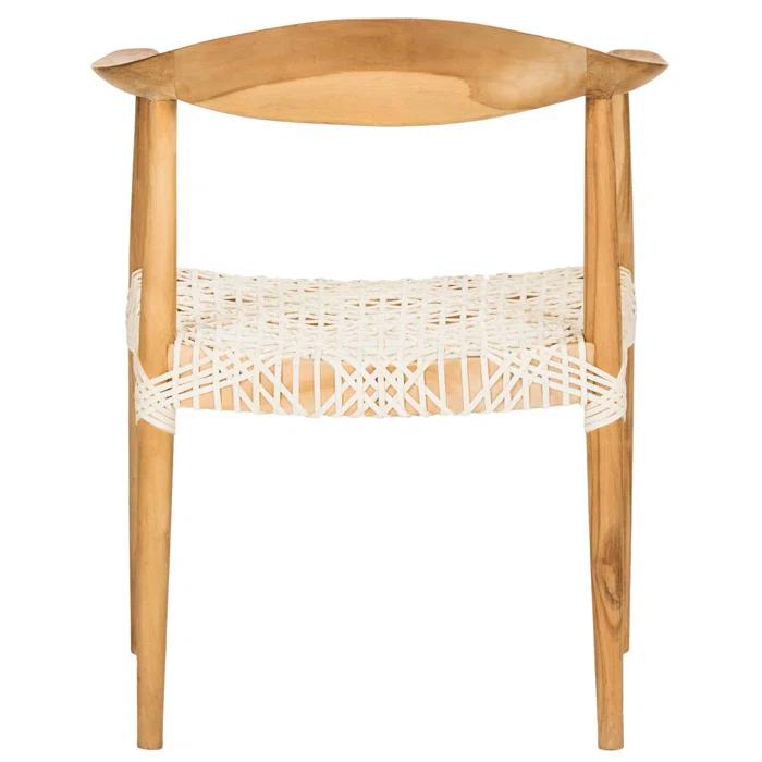 Kazbah Leather Dining Arm Chair