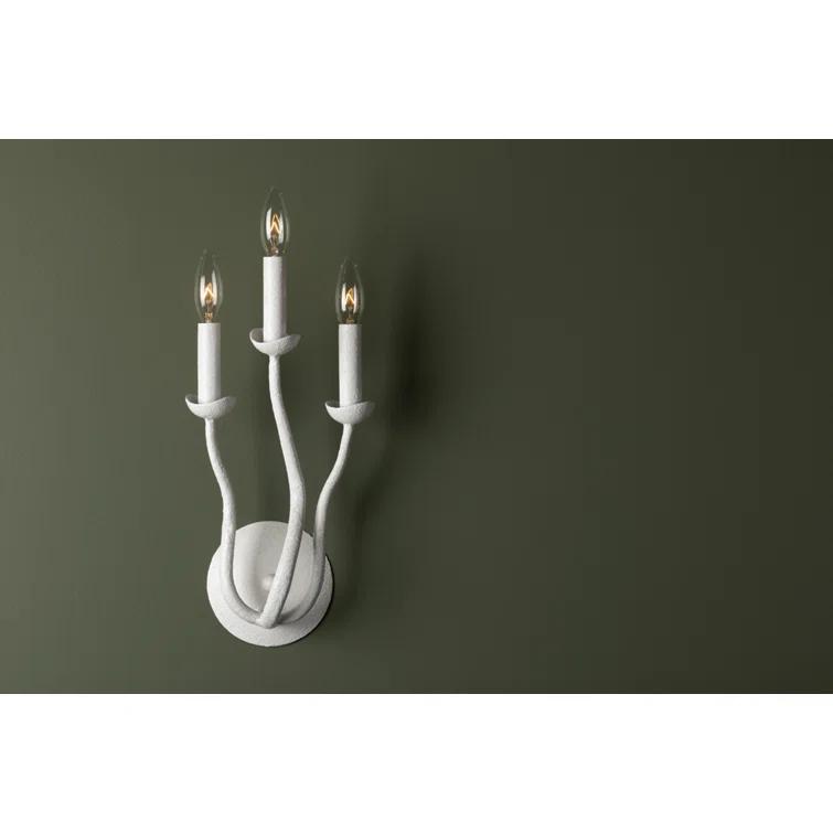 Bostick Sconce - White / 3 Light