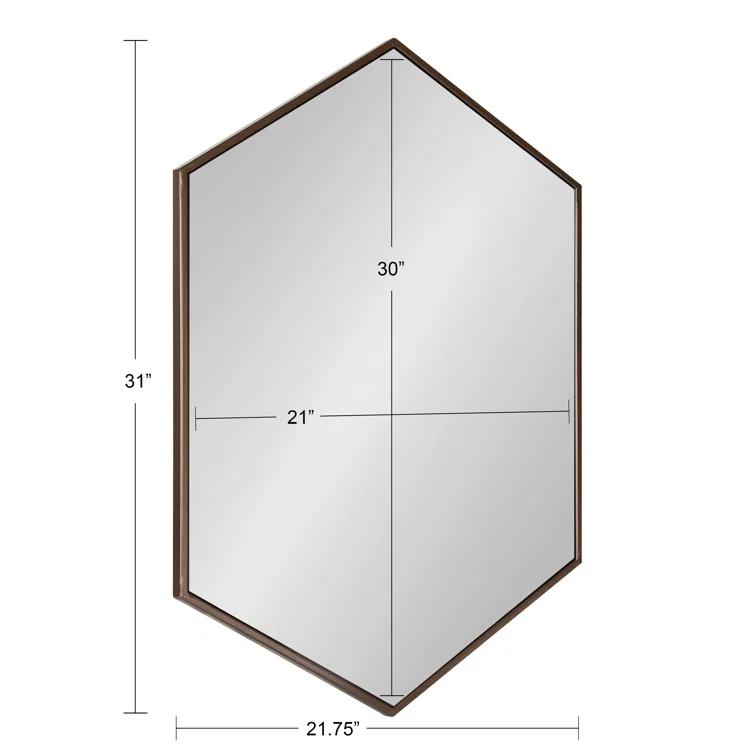 Breckler Metal Flat Mirror