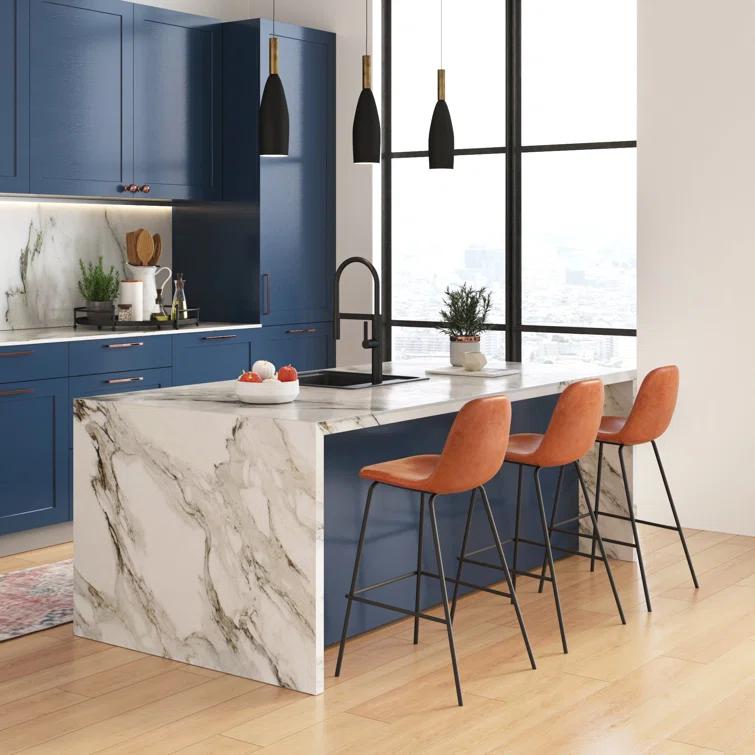 Kody Vegan Leather Bar & Counter Stool