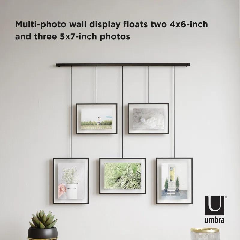 Umbra Exhibit 5-Photo Wall Hanging Picture Frames