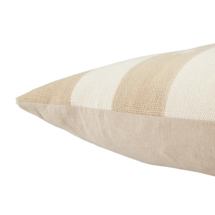 Estela Striped Cotton Throw Pillow