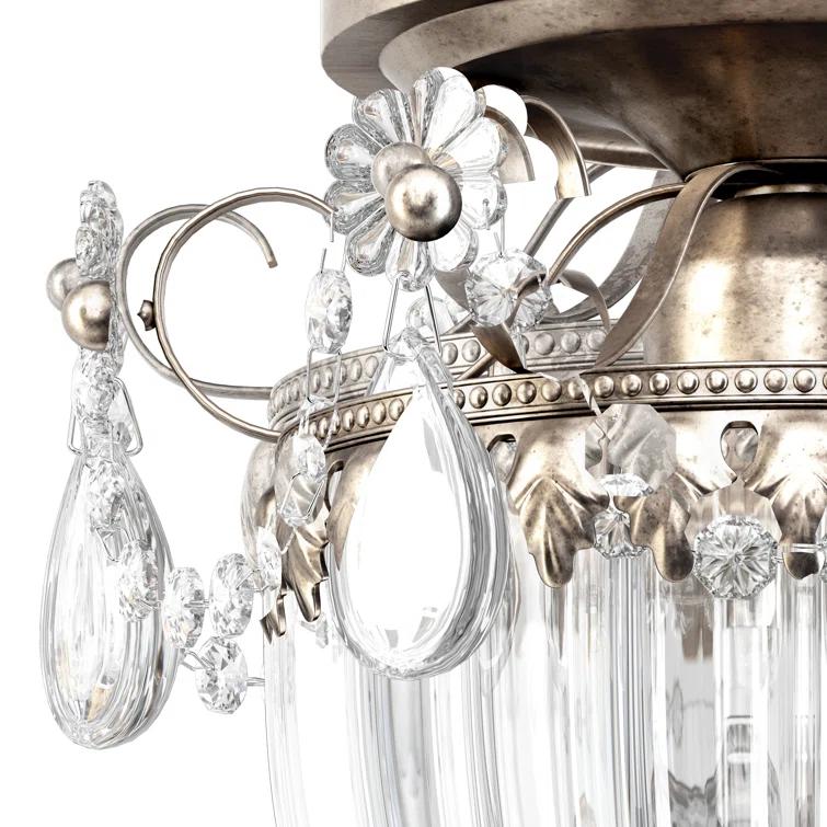 Bagatelle Crystal Semi Flush Mount
