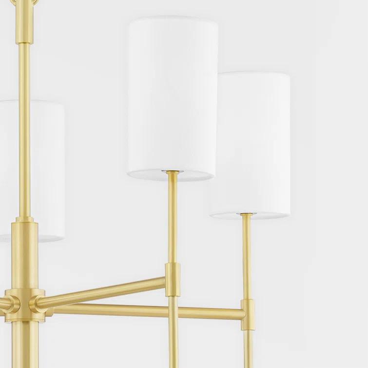 Avonia 8 Light Metal Dimmable Chandelier