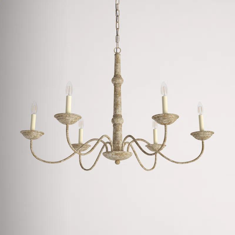 Kelly Clarkson Home Calando 6 - Light Dimmable Classic / Traditional Chandelier