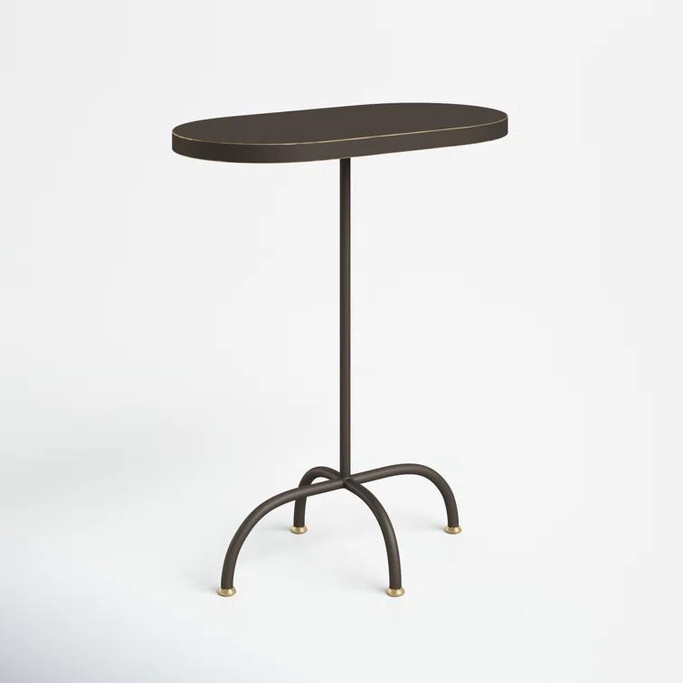 Dodie Pedestal End Table