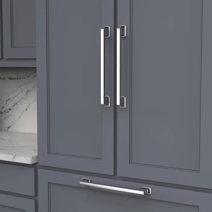 Belwith-Keeler Brownstone Collection Appliance Pull 18 Inch Center to Center Champagne Bronze Finish